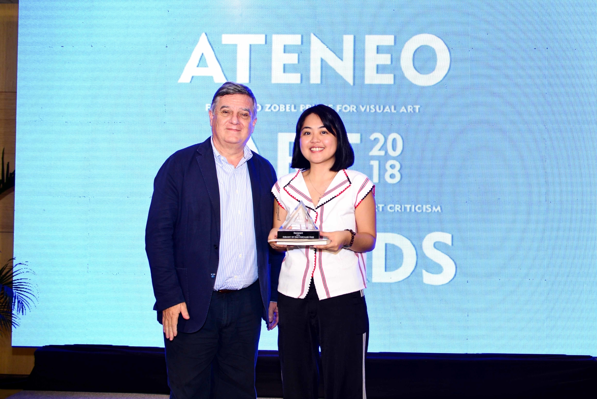 Jel Suarez is the recipient of the Ateneo Art Awards 2018 - Embassy of Italy Purchase Prize